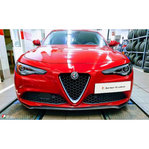 Εμπρός carbon σπόιλερ της Stile Italia για Alfa Romeo Giulia Super (Type 952)